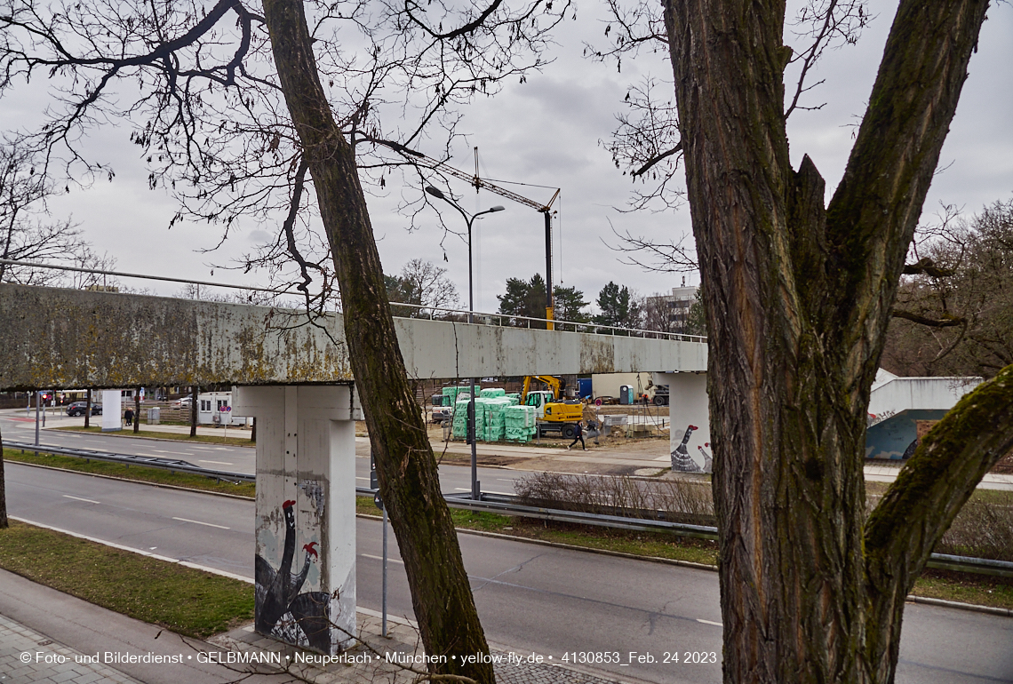 24.02.2023 -  Baustelle Haus für Kinder in Neupelach Quiddestraße 3